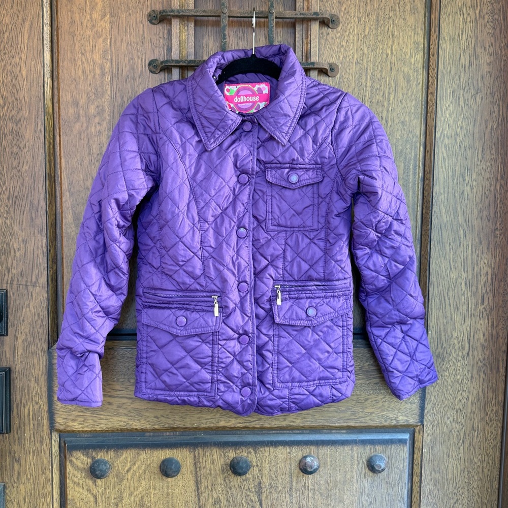 Dollhouse Pink and Purple Outerwear Tag Toddler 14